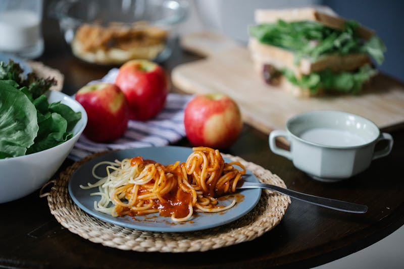 Spaghetti al Pomodoro with San Marzano tomato sauce