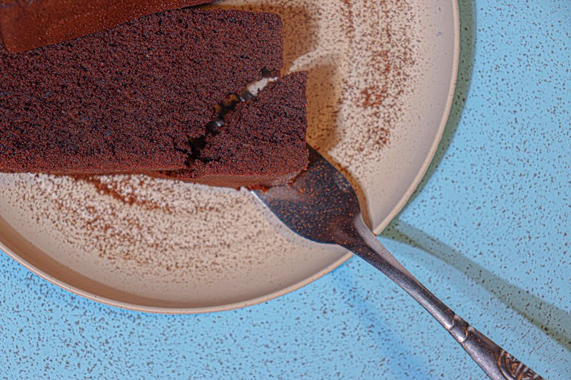 Chocolate lava cake warm dessert